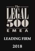 Classement Legal 500 2018